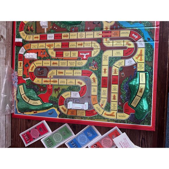 Complete! The Game of Life 1981 Milton Bradley Classic Family Board Game - Picture 9 of 10